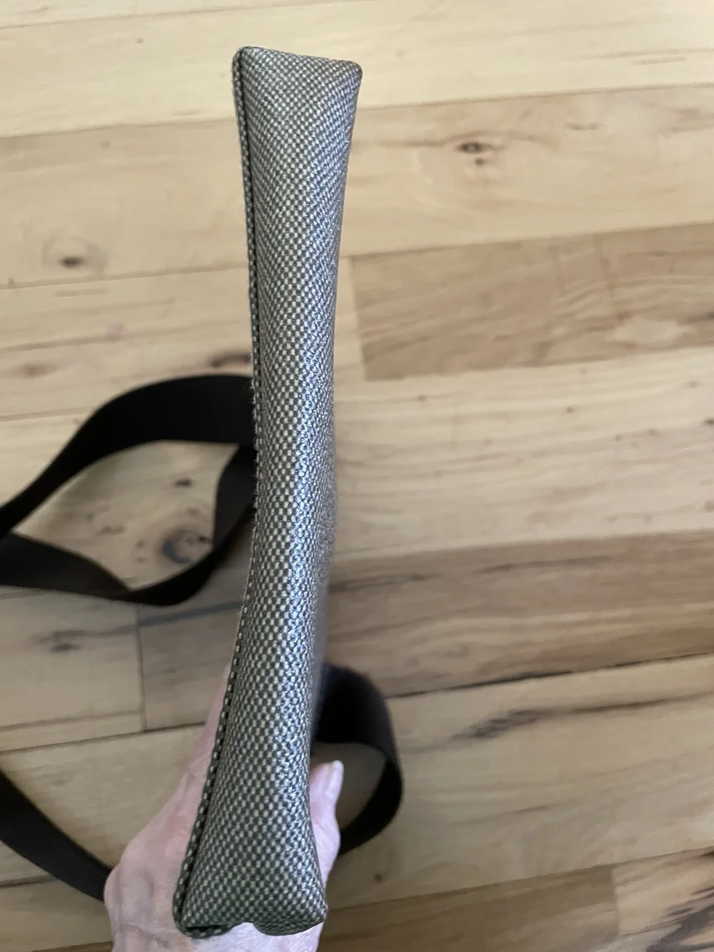 Salvatore Ferragamo Canvas Crossbody Messenger Bag Unisex